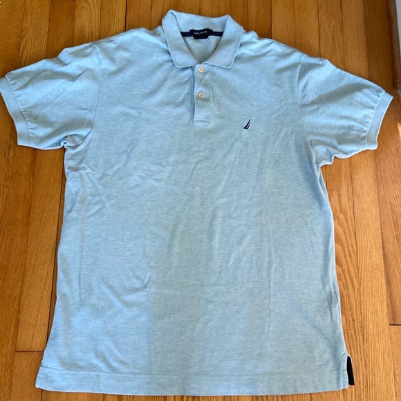 Nautica NWOT 2 Button Shortsleeved Polo Shirt - Picture 3 of 12